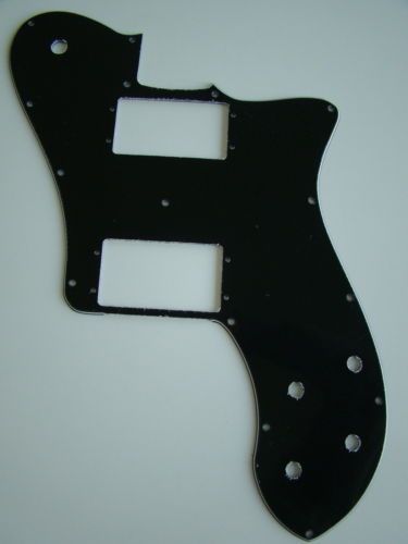 Telecaster guitar 72 custom pickguard 3ply black の写真